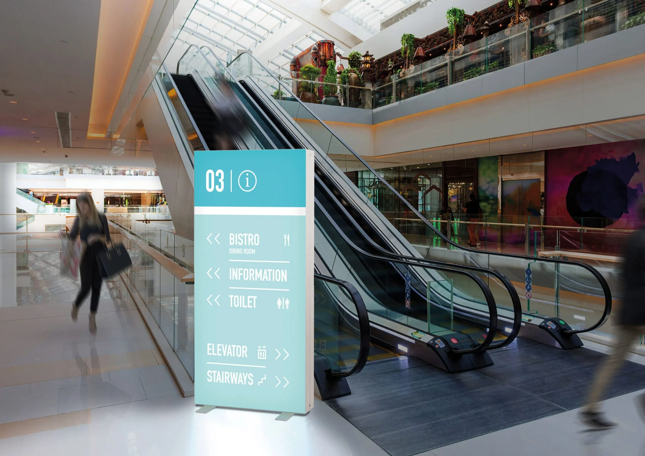 PIXLIP-GO illuminated roll up banner -100x200c