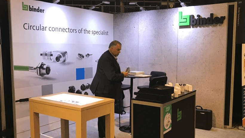 Stand construction advanced engineering antwerp expo